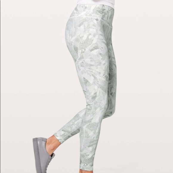lululemon athletica Pants - Lululemon Wunder Under HR Tight Jasmine Multi 4
